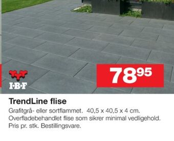 Bauhaus Ibf belægningsflise tilbud