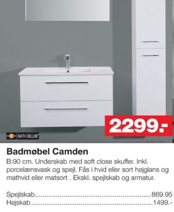Bauhaus Bath deluxe badmøbel tilbud