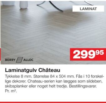 Bauhaus Berry alloc laminatgulv tilbud