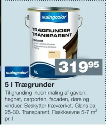 Bauhaus Swingcolor grunder tilbud