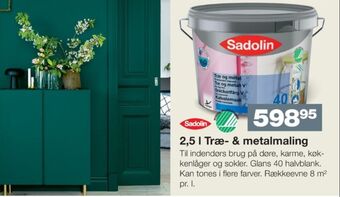 Bauhaus Sadolin maling tilbud