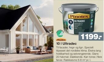 Bauhaus Pinotex træbeskyttelse tilbud