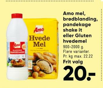 Bilka Amo hvedemel tilbud