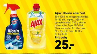 Ajax rengøring - universal