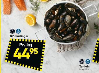 Bilka Ukendt blåmuslinger tilbud