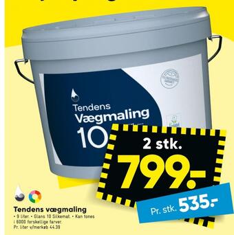 Bilka Tendens maling tilbud