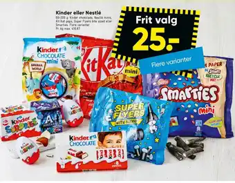 Bilka Chocolate mini chokolade tilbud