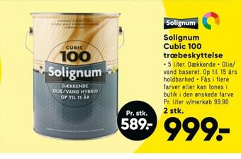Bilka Solignum træbeskyttelse tilbud