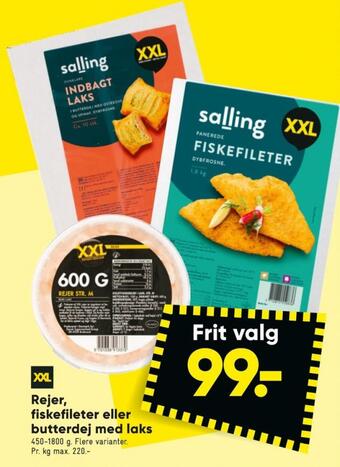 Bilka Salling indbagt laks tilbud