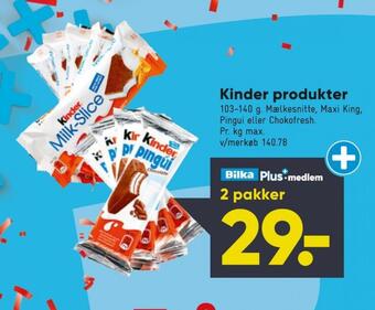 Bilka Milkslice cool snacks tilbud