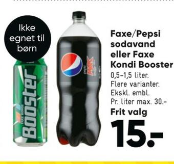 Bilka Pepsi max cola tilbud
