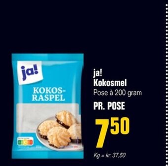 Poetzsch Padborg ja! Kokosmel tilbud