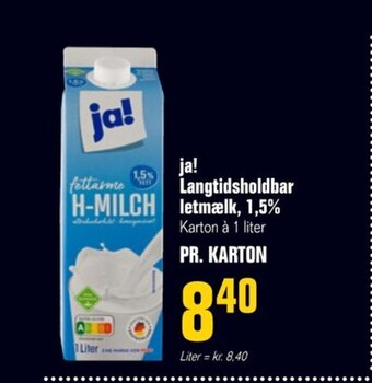 Poetzsch Padborg ja! Langtidsholdbar letmælk, 1,5% tilbud