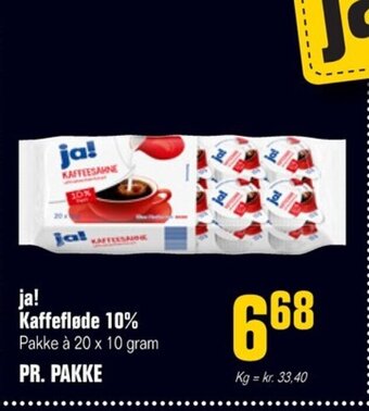 Poetzsch Padborg ja! Kaffefløde 10% tilbud