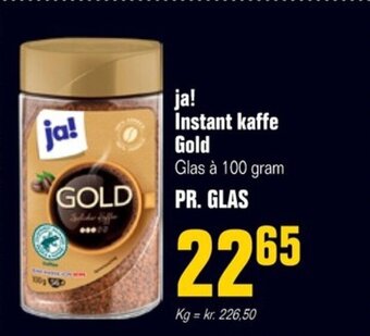 Poetzsch Padborg ja! Instant kaffe Gold tilbud