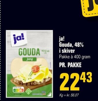 Poetzsch Padborg ja! Gouda, 48% i skiver tilbud