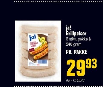 Poetzsch Padborg ja! Grillpølser tilbud
