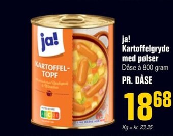Poetzsch Padborg ja! Kartoffelgryde med pølser tilbud