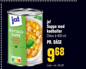Poetzsch Padborg ja! Suppe med kødboller tilbud