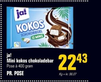 Poetzsch Padborg ja! Mini kokos chokoladebar tilbud