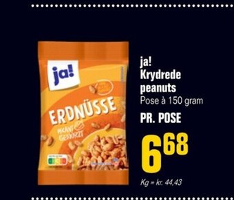 Poetzsch Padborg ja! Krydrede peanuts tilbud