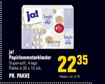 Poetzsch Padborg ja! Papirlommetørklæder tilbud