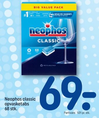 REMA 1000 Neophos maskinopvask-tabs tilbud