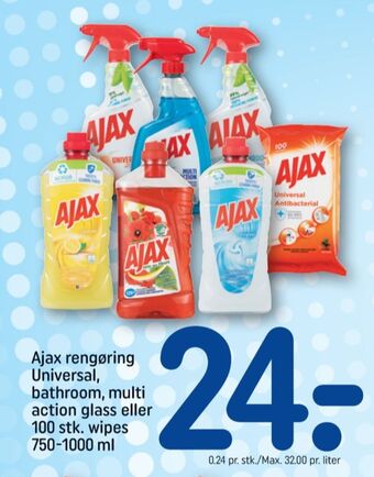 REMA 1000 Ajax rengøring - universal tilbud