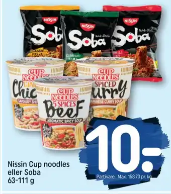 REMA 1000 Cup noodles instant retter tilbud
