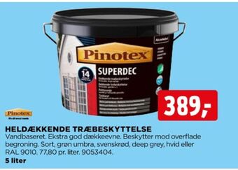 jem & fix Pinotex træbeskyttelse tilbud