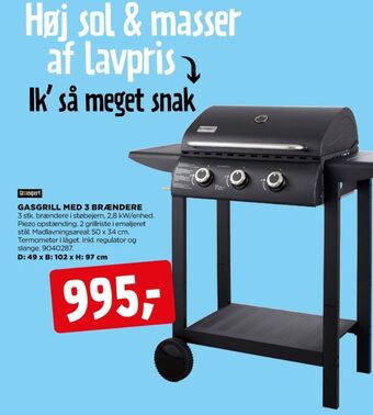 jem & fix Grillexpert gasgrill tilbud