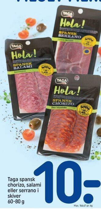 REMA 1000 Taga chorizo tilbud