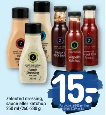REMA 1000 Zelected dressing tilbud