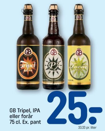 REMA 1000 Tripel specialøl tilbud
