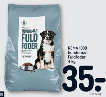 REMA 1000 Rema 1000 hundefoder tilbud