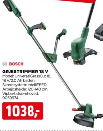 jem & fix Bosch græstrimmer tilbud