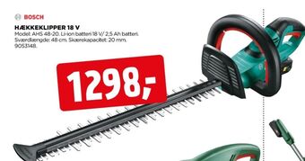 jem & fix Bosch hækkeklipper tilbud