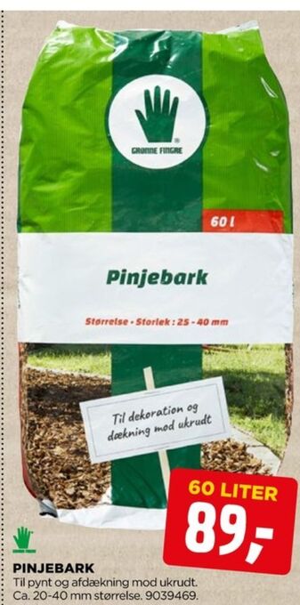 jem & fix Grønne fingre dækbark tilbud