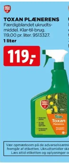 jem & fix Trim plænerens tilbud