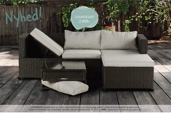 Daells Bolighus Loungesæt tilbud