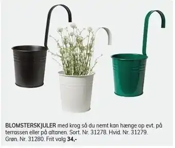 Daells Bolighus Blomsterskjuler tilbud