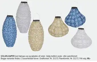Daells Bolighus Solarlamper tilbud