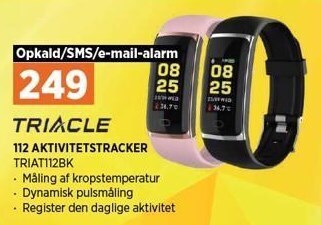 Power Triacle 112 aktivitetstracker tilbud