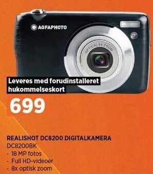 Power Realishot dc8200 digitalkamera tilbud