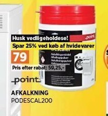 Power Point afkalkning tilbud