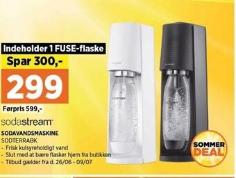 Power Sodastream sodavandsmaskine tilbud
