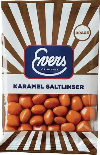 Karamel saltlinser, 70 g