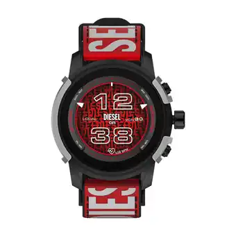 Diesel griffed smartwatch sort/nylon