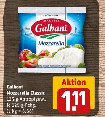 REWE DE Galbani Mozzarella Classic tilbud
