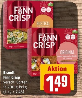 REWE DE Brandt Finn Crisp tilbud